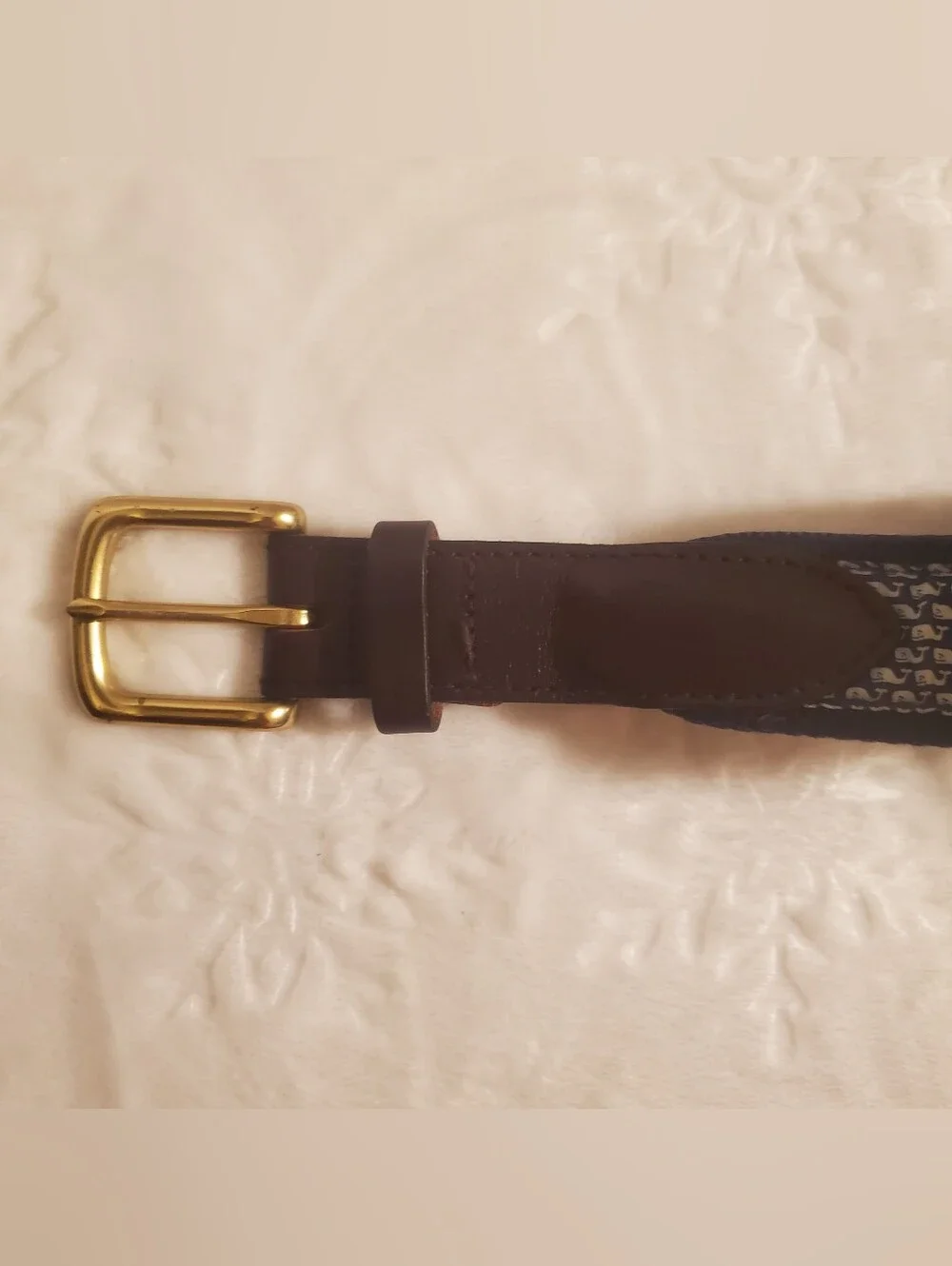 Vineyard Vines Leather Belt Mens 42